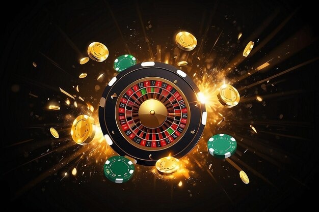 Bet adjustment controls and spin button interface