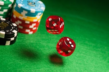 Roulette table interface showing wheel and betting layout
